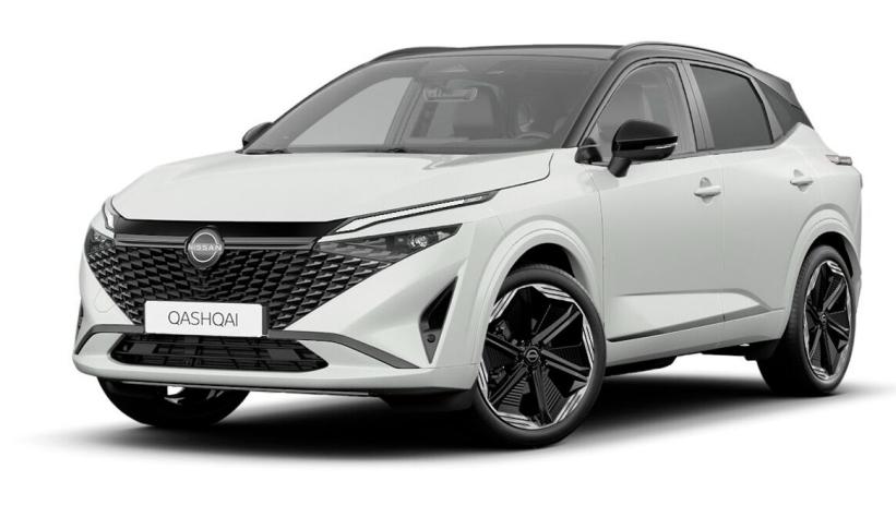 Aperçu du véhicule : e-Power 190 ch N-Design Blanc Nacré Toit Noir avec 2550€ d'équipements inclus
